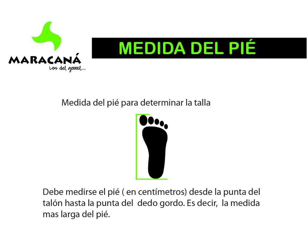 medida del pie